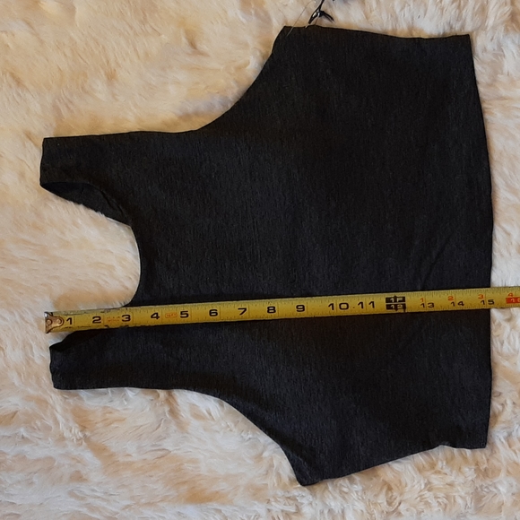 Kyodan Heathered Gray/Black Racerback Sports Bra, size Medium, NWT - Picture 7 of 11
